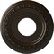 Ekena Millwork Jackson Ceiling Medallion (Fits Canopies up to 7 3/8"), 12 1/4"OD x 4"ID x 1 1/8"P, Stone Hearth CM12JASHF - alternate 1